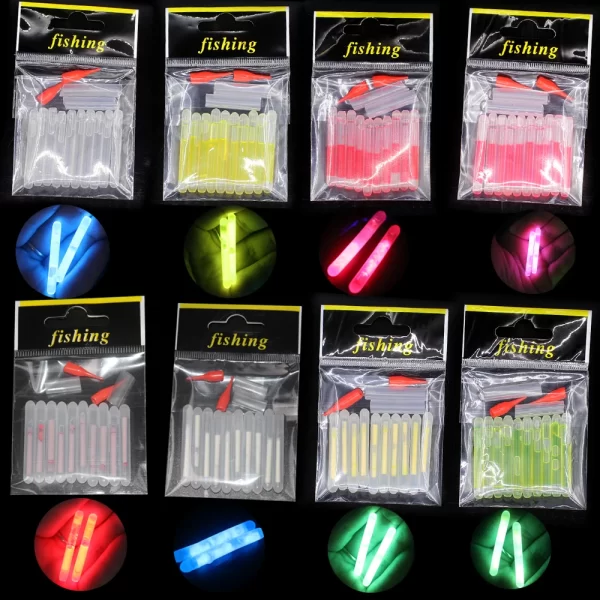 Varetas Luminosas para Boias 4.5x40mm (Pack 10 Unidades)