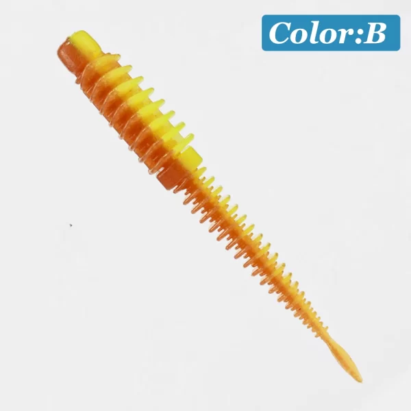 Amostra Softbait Criatura Larva 75mm 1.8g (10 Unidades) - Image 9