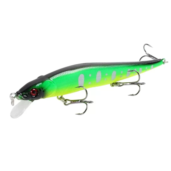 Amostra Jerkbait Aorace Flutuante 11,5cm 14g com Olhos 3D - Image 9
