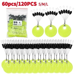 Conjunto de Espaçadores para Pesca com Boias e Flutuadores (60/120 Unidades)