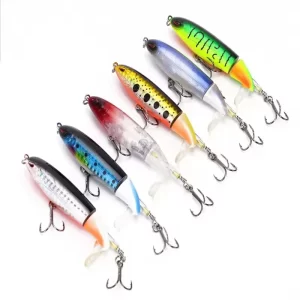 Amostra Flutuante Swimbait Whopper Plopper 9cm 13g