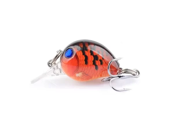 Amostra Mini Crankbait Flutuante 3.3cm 2g - Image 11