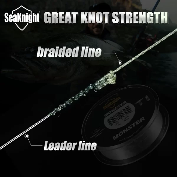 Linha de Pesca Multifilamento SeaKnight 4 Fios 300m Flutuante - Image 3