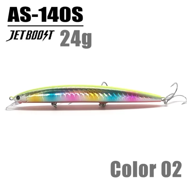 Amostra Jerkbait CASTFANATIC 24g 140mm Slow Sinking - Image 13