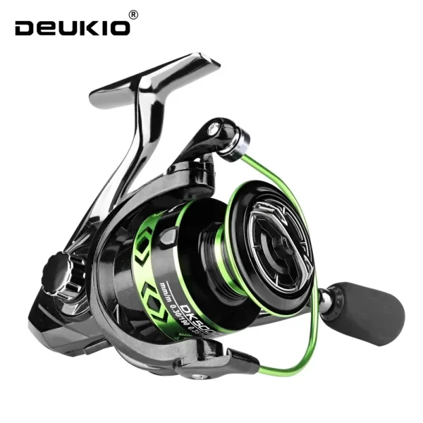 Carreto Spinning DEUKIO All-Metal DK 2000-7000 Drag 12kg - Image 2