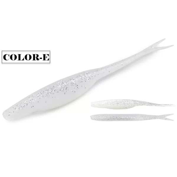 Amostra Softbait Spinpoler (Fluke) 12cm 6g (5 Unidades) - Image 12