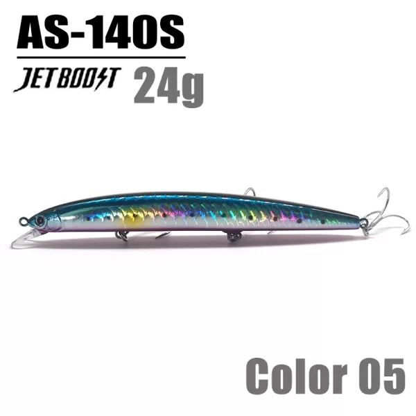 Amostra Jerkbait CASTFANATIC 24g 140mm Slow Sinking - Image 8