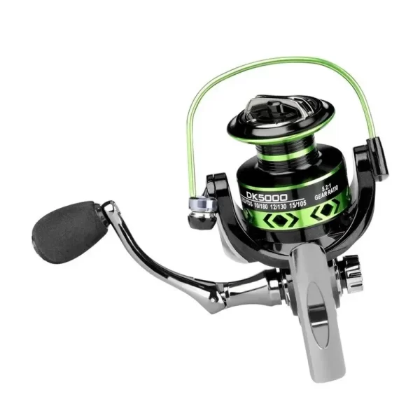 Carreto Spinning DEUKIO All-Metal DK 2000-7000 Drag 12kg - Image 4