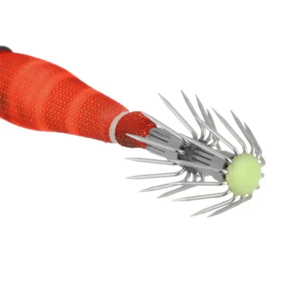 Conjunto de 5 Amostras Fluorescentes Hardbait Camarão (Palhaço) 3.3g 60mm - Image 4