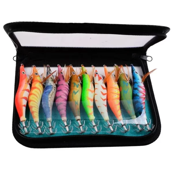 Conjunto de Amostras Hardbait Camarão (Palhaço) 3.0 com Bolsa (10 Unidades) - Image 7