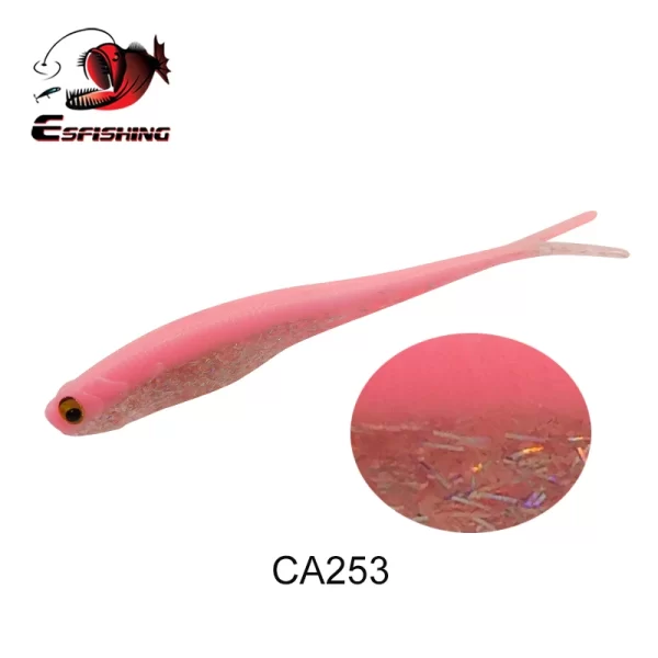 Amostra Softbait (Fluke) ESFISHING Real Shad 130mm -  6 Unidades - Image 23