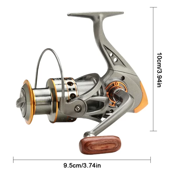 Carreto Spinning TOOPRE CNC 5.2:1 com Drag de 6kg - Image 6