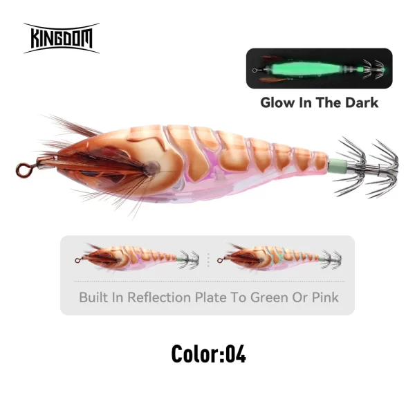 Amostra Hardbait Camarão (Palhaço) Kingdom SP 5.8g/8.7g/10g - Image 7