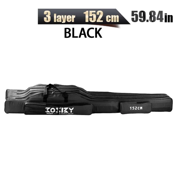 Bolsa de Transporte Dobrável para Canas de Pesca JOSBY 122cm/152cm/182cm - Image 10