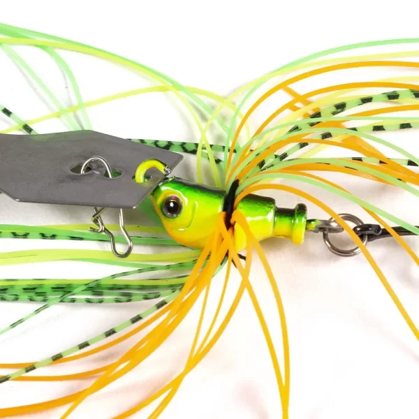 Amostra Chatterbait SANMO 100mm 11g com Saia de Borracha - Image 3