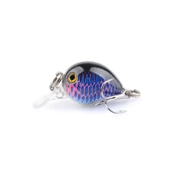 Amostra Mini Crankbait Flutuante 3.3cm 2g - Image 6