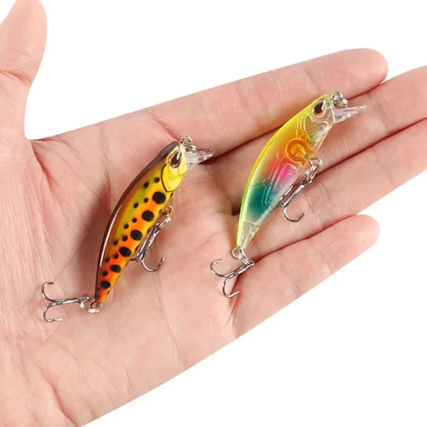 Amostra Jerkbait Pequeno Slow Sinking 6cm 4.9g - Image 2