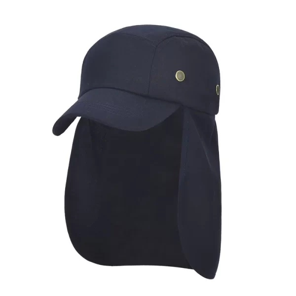 Chapéu de Pesca com Proteção UV e Flap Removível para Rosto e Pescoço - Image 10