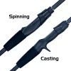 Cana PHISHGER Travel Carbon Ultraligeira 1.80m–2.40m Spinning e Casting para Amostras 5-30g - Image 3