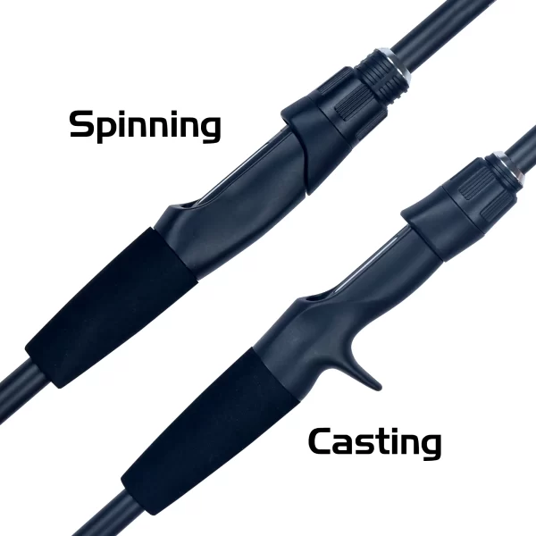 Cana PHISHGER Travel Carbon Ultraligeira 1.80m–2.40m Spinning e Casting para Amostras 5-30g - Image 3