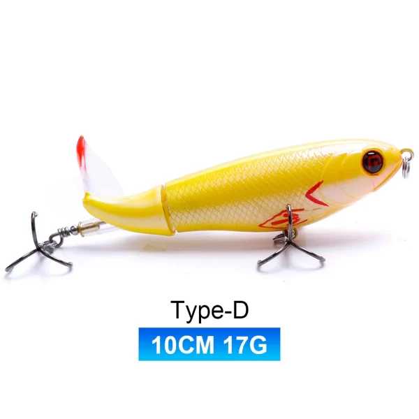 Amostra Flutuante Whopper Popper com Hélice Dupla 9g-24g - Image 29