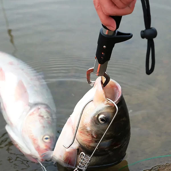 Gripper de Peixe em Aço Inoxidável 24cm com Cabo EVA Antiderrapante - Image 2