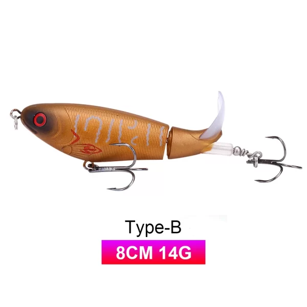 Amostra Flutuante Whopper Popper com Hélice Dupla 9g-24g - Image 10
