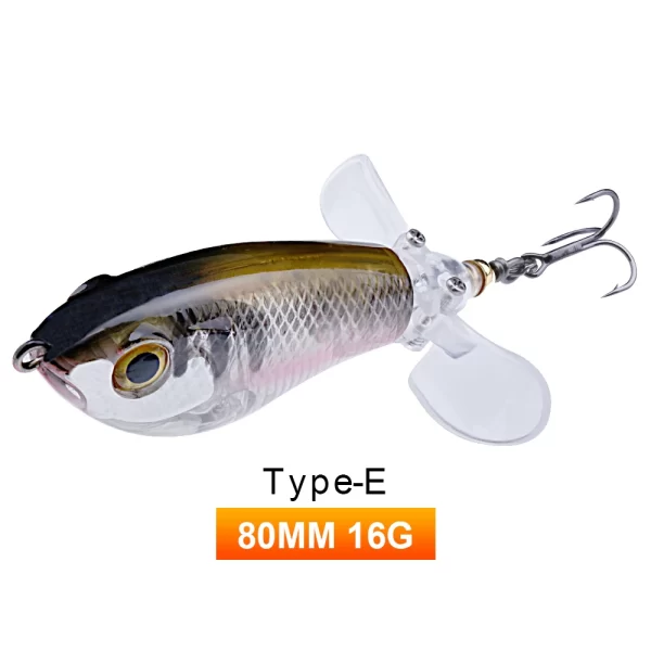 Amostra Flutuante Whopper Popper com Hélice Dupla 9g-24g - Image 22