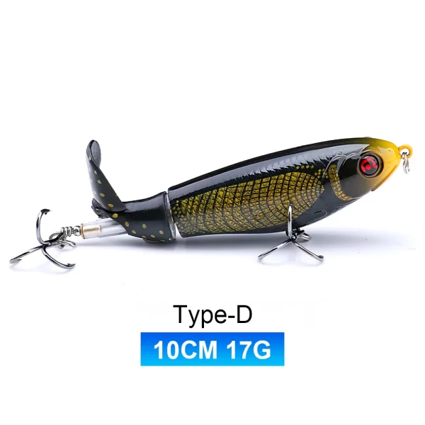 Amostra Flutuante Whopper Popper com Hélice Dupla 9g-24g - Image 17