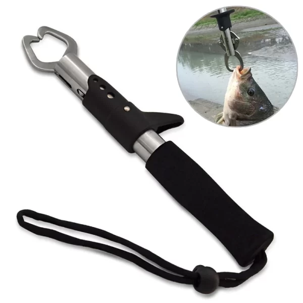 Gripper de Peixe em Aço Inoxidável 24cm com Cabo EVA Antiderrapante - Image 7