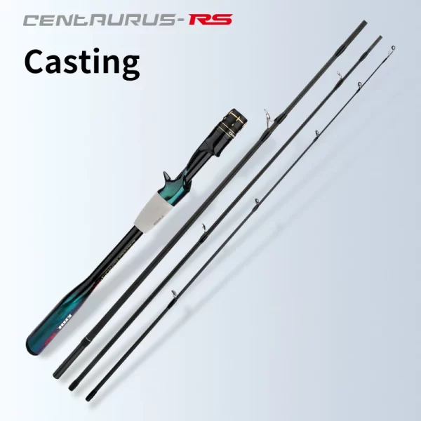Cana CEMREO RS-P Multisseção em Carbono para Spinning e Casting com Ação Rápida - Image 7