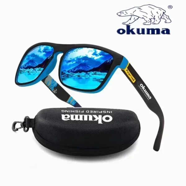 Óculos de Sol Polarizados Okuma com Proteção UV400 para Pesca - Image 7