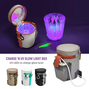 Carregador UV LED para Palhaços Fluorescentes e Jerks