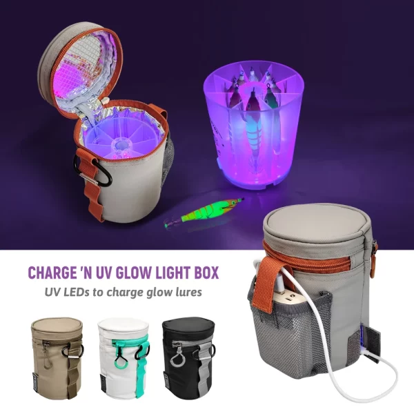 Carregador UV LED para Palhaços Fluorescentes e Jerks