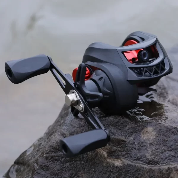 Carreto Casting Sougayilang 7.2:1 Ultra Leve, Drag 8kg, Corpo em Alumínio - Image 5