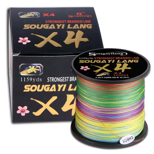 Fio Multifilamento Sougayilang 4X 100/300m (66LB) - Image 9