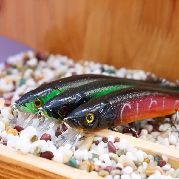 Conjunto com 3 Amostras Jerkbait de Afundamento Lento 12cm 14g com Caixa - Image 6