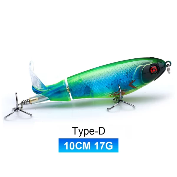 Amostra Flutuante Whopper Popper com Hélice Dupla 9g-24g - Image 12