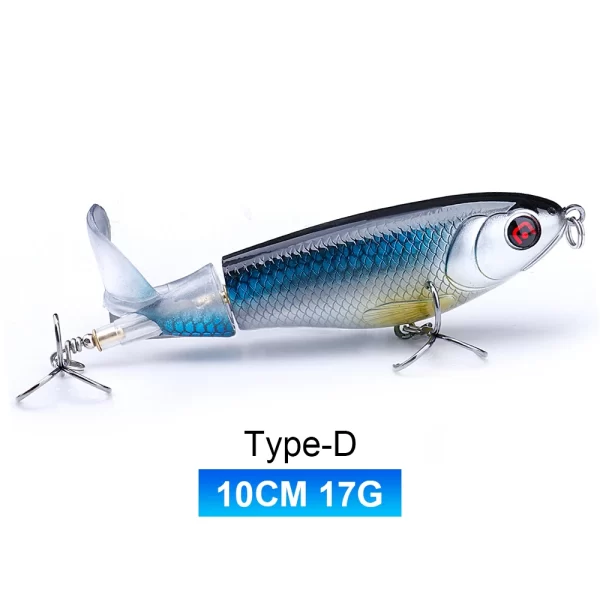 Amostra Flutuante Whopper Popper com Hélice Dupla 9g-24g - Image 16