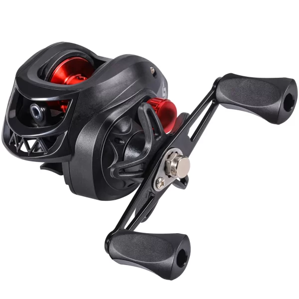 Carreto Casting Sougayilang 7.2:1 Ultra Leve, Drag 8kg, Corpo em Alumínio - Image 7