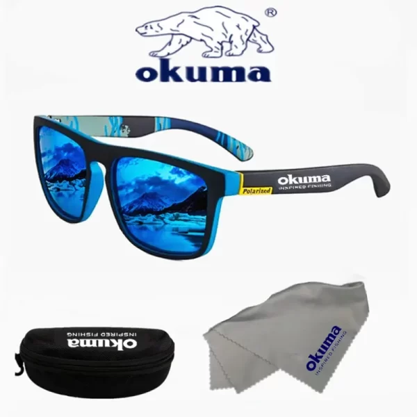 Óculos de Sol Polarizados Okuma com Proteção UV400 para Pesca - Image 2