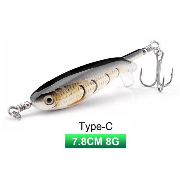 Amostra Flutuante Whopper Popper com Hélice Dupla 9g-24g - Image 23