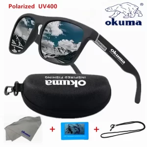 Óculos de Sol Polarizados Okuma com Proteção UV400 para Pesca