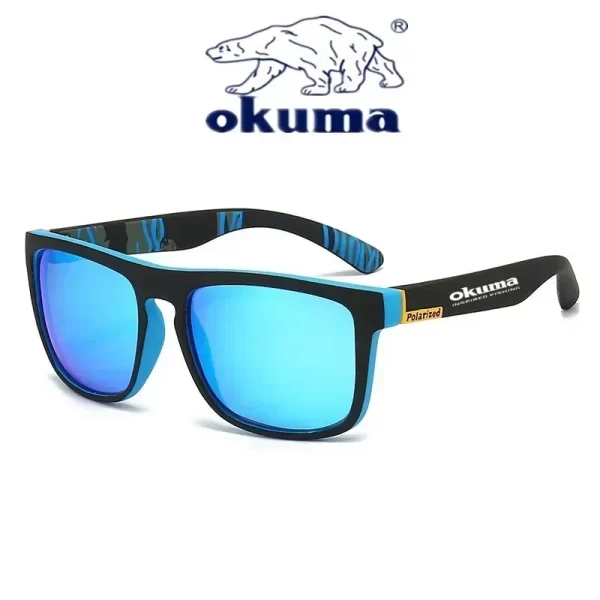 Óculos de Sol Polarizados Okuma com Proteção UV400 para Pesca - Image 9