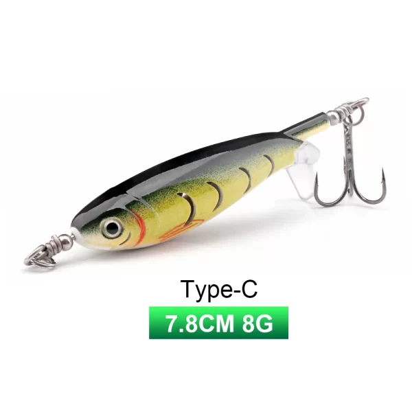 Amostra Flutuante Whopper Popper com Hélice Dupla 9g-24g - Image 25