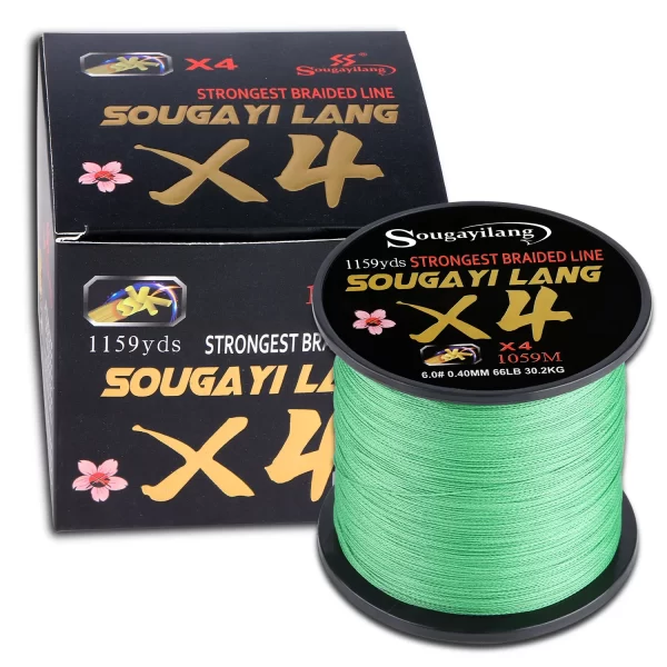 Fio Multifilamento Sougayilang 4X 100/300m (66LB) - Image 10