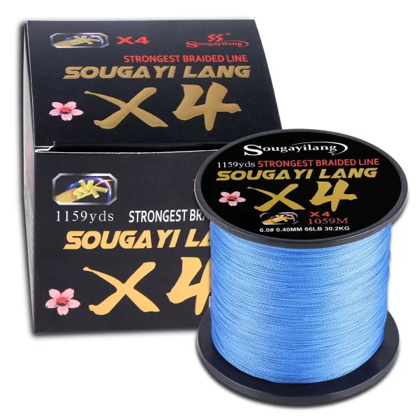 Fio Multifilamento Sougayilang 4X 100/300m (66LB) - Image 8