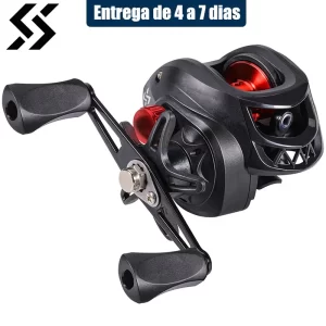 Carreto Casting Sougayilang 7.2:1 Ultra Leve, Drag 8kg, Corpo em Alumínio
