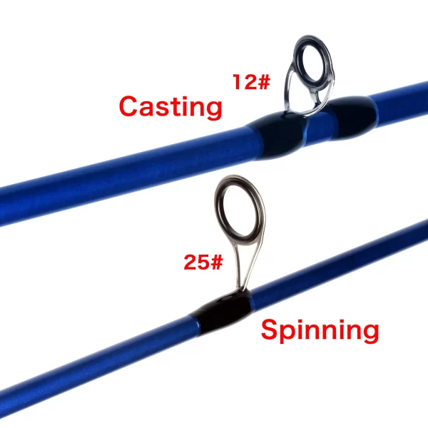 Cana Telescópica BIUTIFU 1.8m–2.4m em Carbono Ultraligeira para Lançamento de 3–30g - Image 3