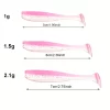 Conjunto de Amostras Softbait Cauda Paddle 50 Unidades em PVC - Image 4